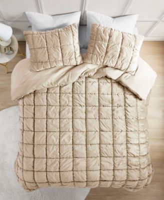 Velvet Dream Puff 3-Pc. Comforter Set, King