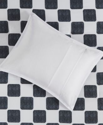 Miley Checkered 4-Pc. Comforter Set, Twin/Twin XL