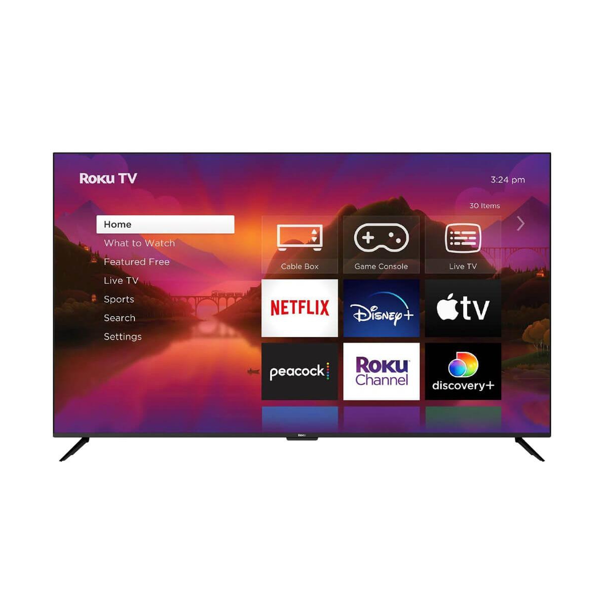 Roku 50R4A5R Roku 50" Class 4K Hdr Led Select Series Smart Tv - 50R4A5R - Black