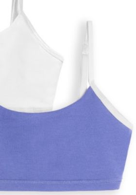 Girls Fair Trade Organic Cotton Bralettes 3-pack