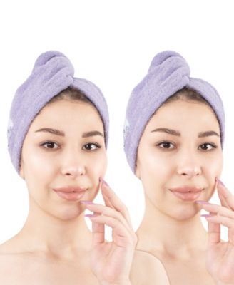 2-Pack Hair Drying Towels, 26" x 13"