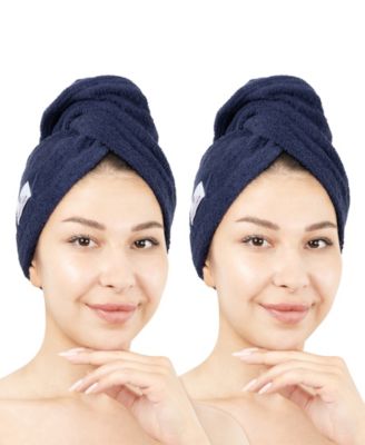 2-Pack Hair Drying Towels, 26" x 13"