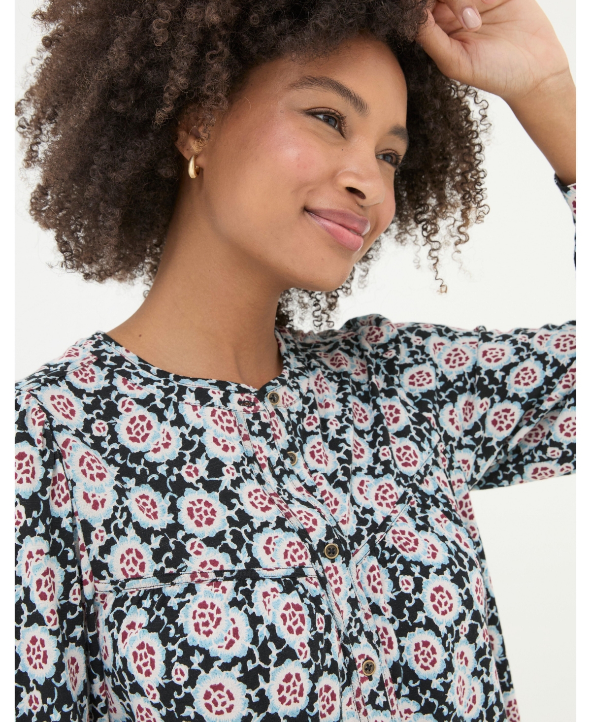 FatFace Women's Jodie Wild Floral Tunic