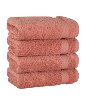 Bekos Premium 100% Turkish Cotton 4-Piece Hand Towel Set