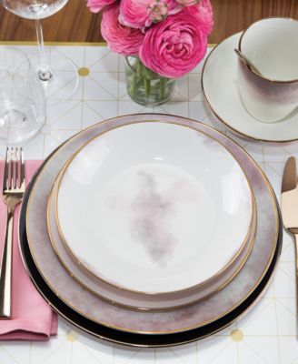 Trianna Salaria Coupe Dinner Plates, Set of 4