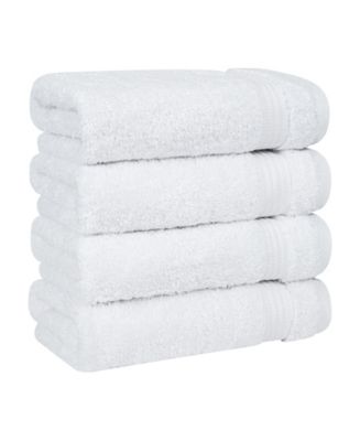 American Soft Linen Bekos Premium 100% Turkish Cotton 4-Piece Hand Towel Set - Macy's
