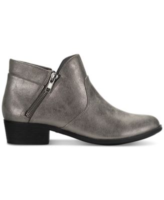 Sun Stone Women's Adelinee Double Zip Ankle Booties, Created for