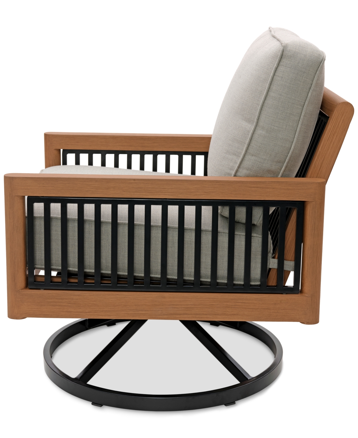 Closeout! Baxley Outdoor Swivel Chair, Created for Macys