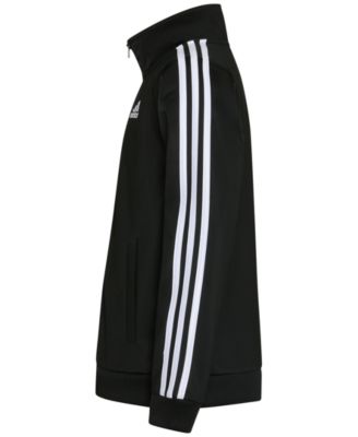 adidas Little Boys Zip Front Iconic Tricot Jacket