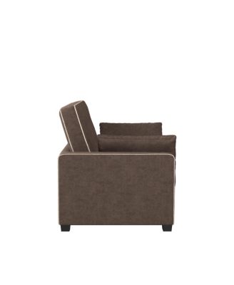 72.6" W Polyester Augustus Queen Convertible Sofa