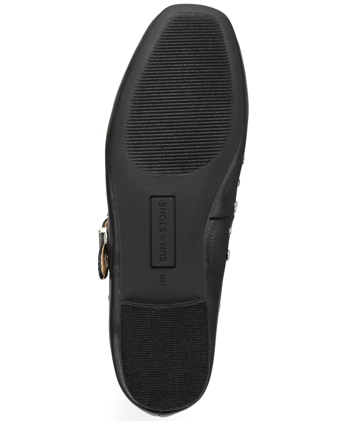 SUN + STONE WOMEN'S CAIAA STUDDED MARY JANE FLATS, CREATED FOR MACY'S 