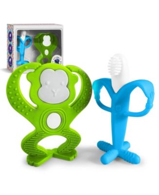 Sperric Baby Teething Toys Set - Baby Monkey Banana Teether and ...