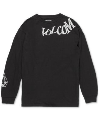 Volcom - Big Boys Controt Logo Graphic Long-Sleeve T-Shirt