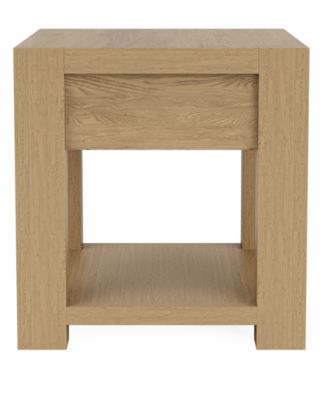 Davie 16" Wood Chairside Table
