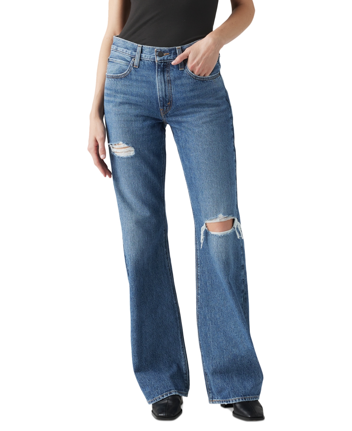 Women's '94 Cotton Baggy-Fit Bootcut Jeans - Meeting Accepted