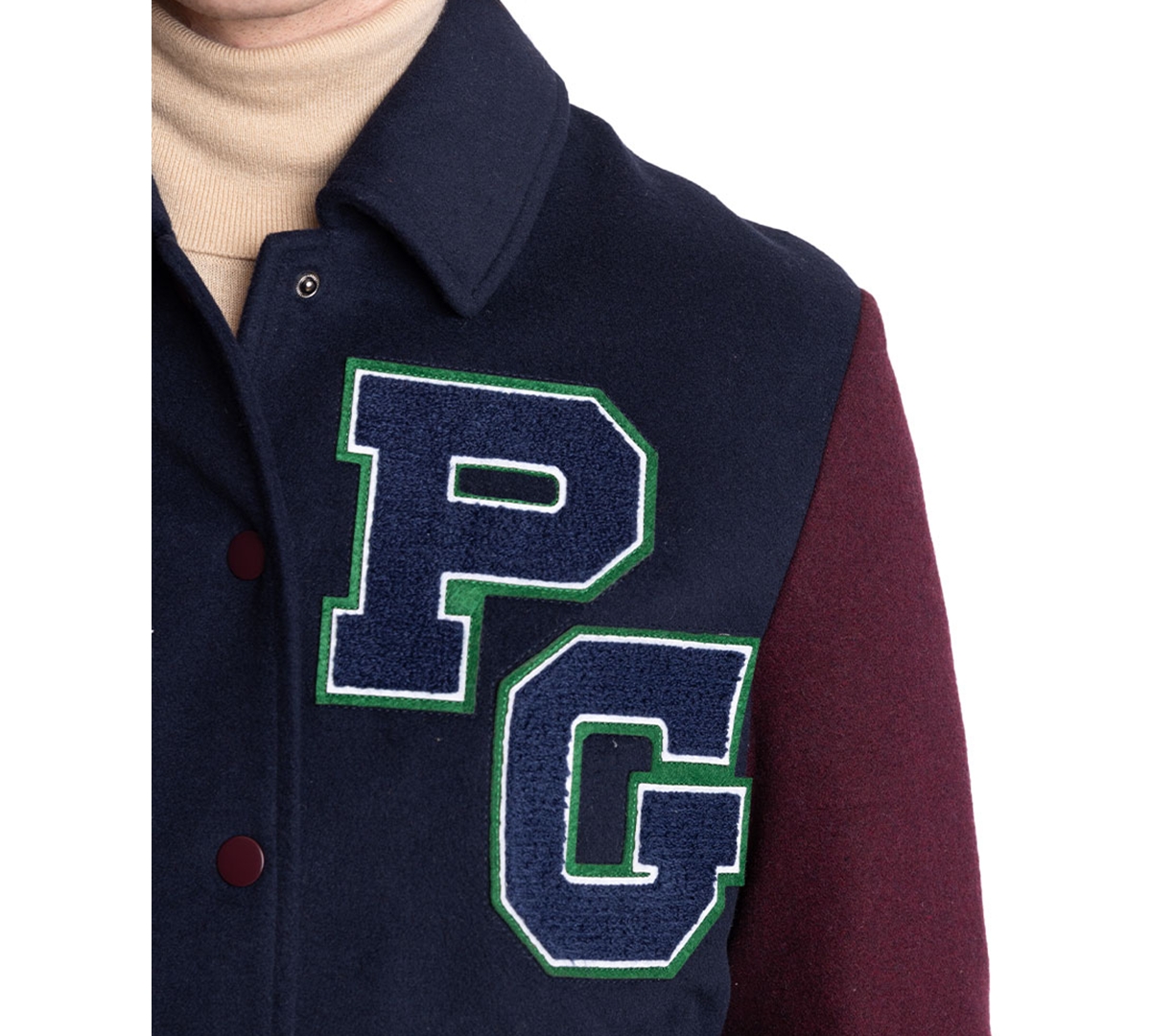 Paisley & Gray Men's Ski Club Down Varsity Jacket