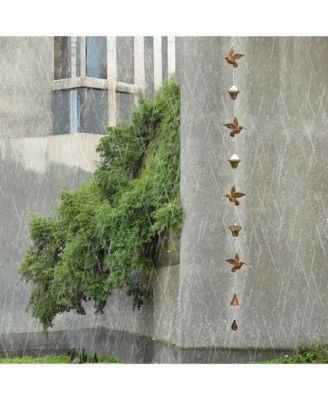 Iron Hummingbird Rain Chain 69L