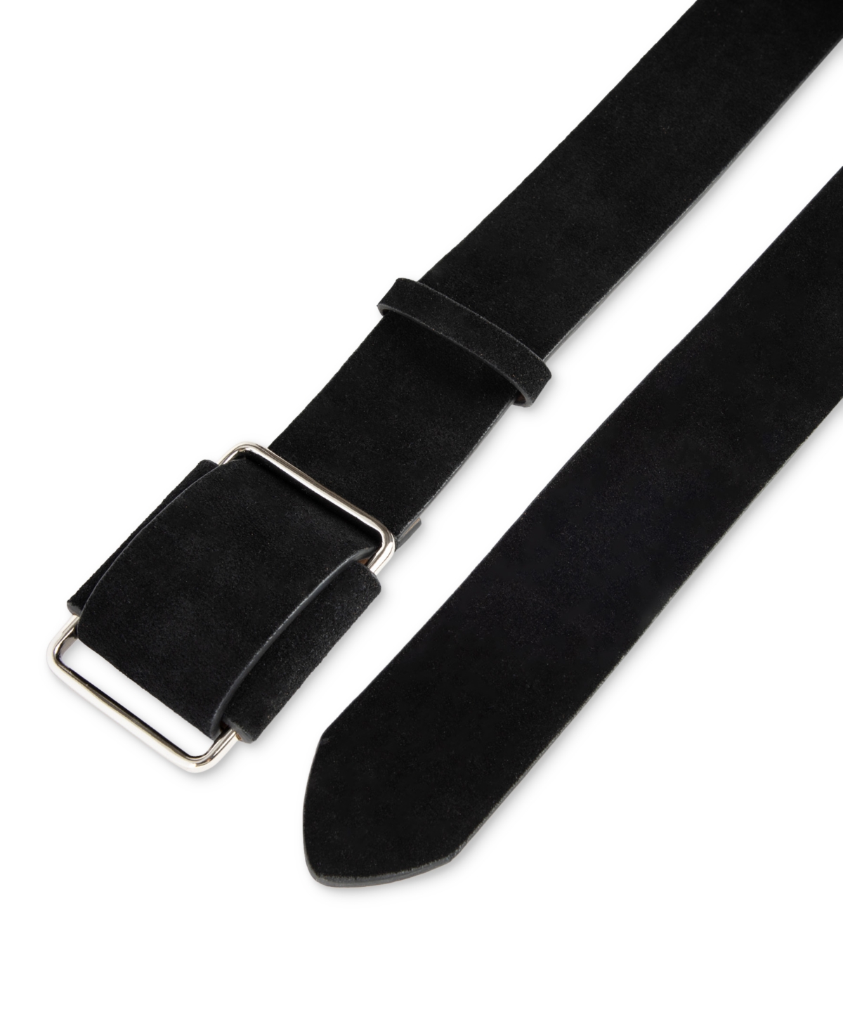 Calvin Klein Modern Slider Buckle Suede Leather Belt