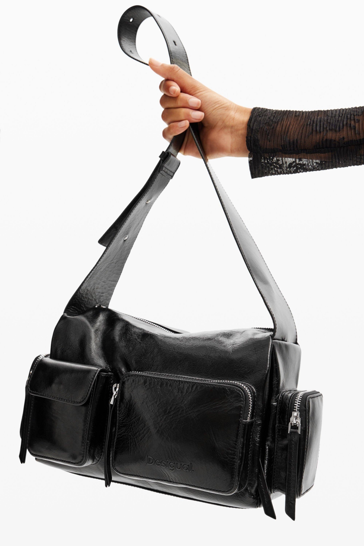 Desigual Women's leather pockets bag