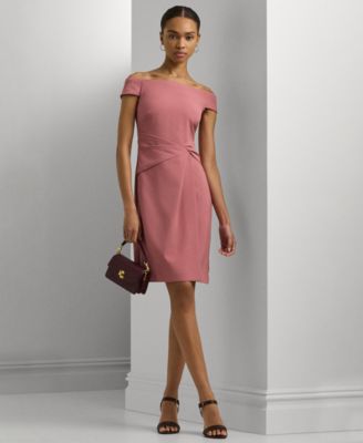 Lauren Ralph Lauren - Women's Twisted Off-The-Shoulder Dress