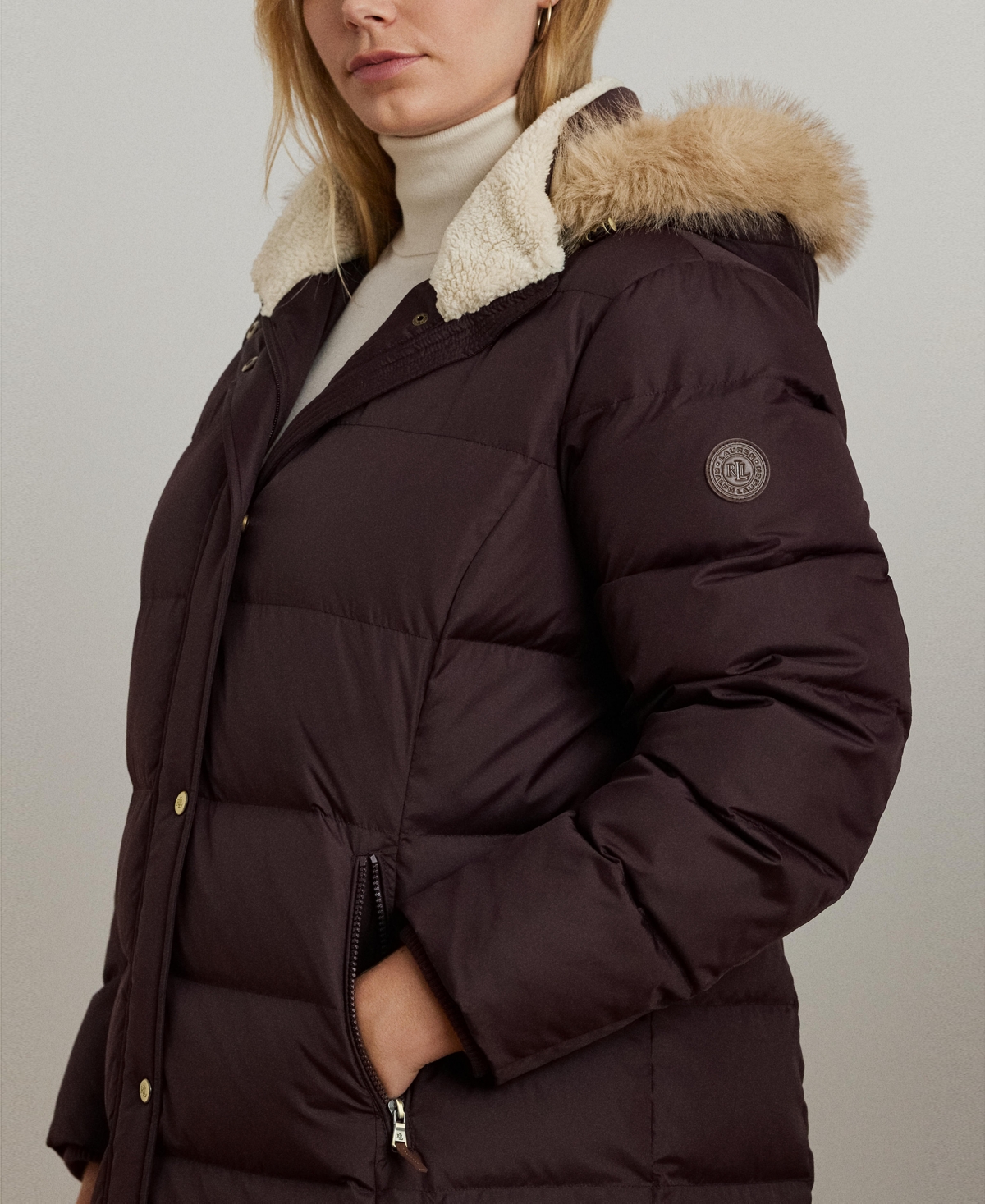 Ralph lauren plus size winter coats clearance