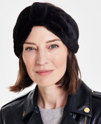 I.N.C. International Concepts - Women's Faux-Fur Bow Headband
