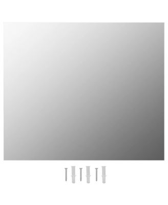 Frameless Mirror 27.6"x19.7" Glass