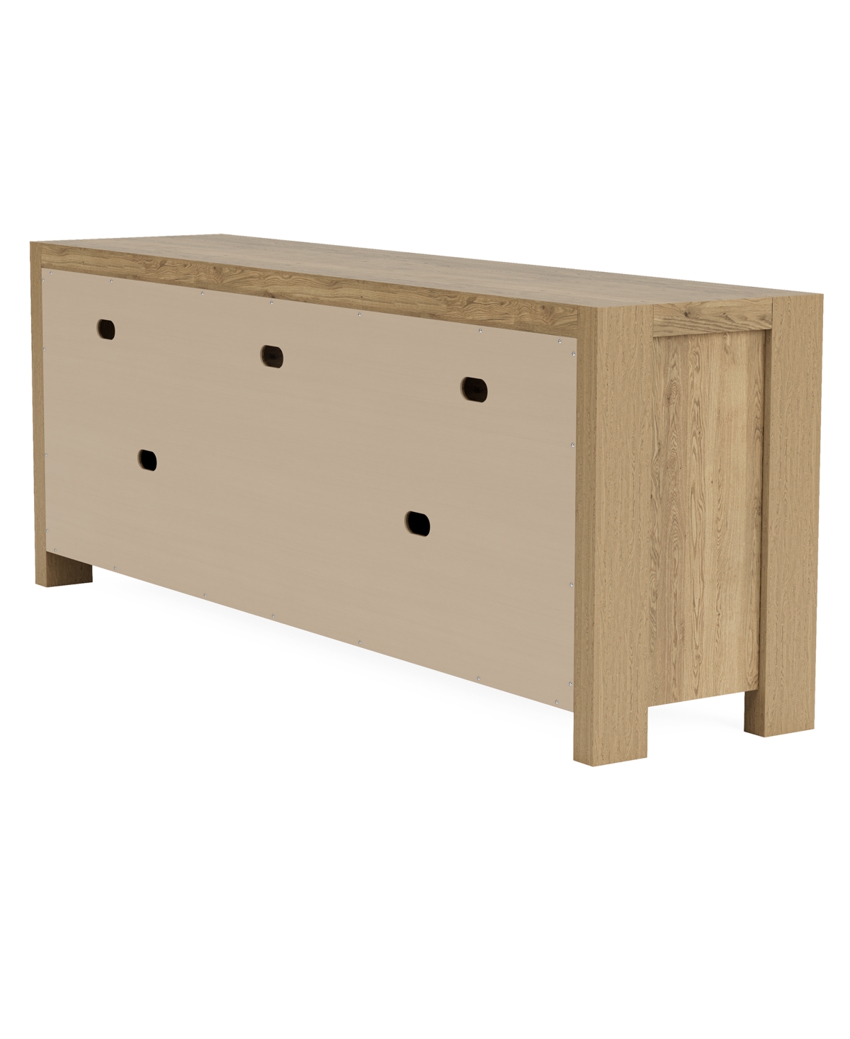Macy's Davie 74" Media Console In Platinum Drift