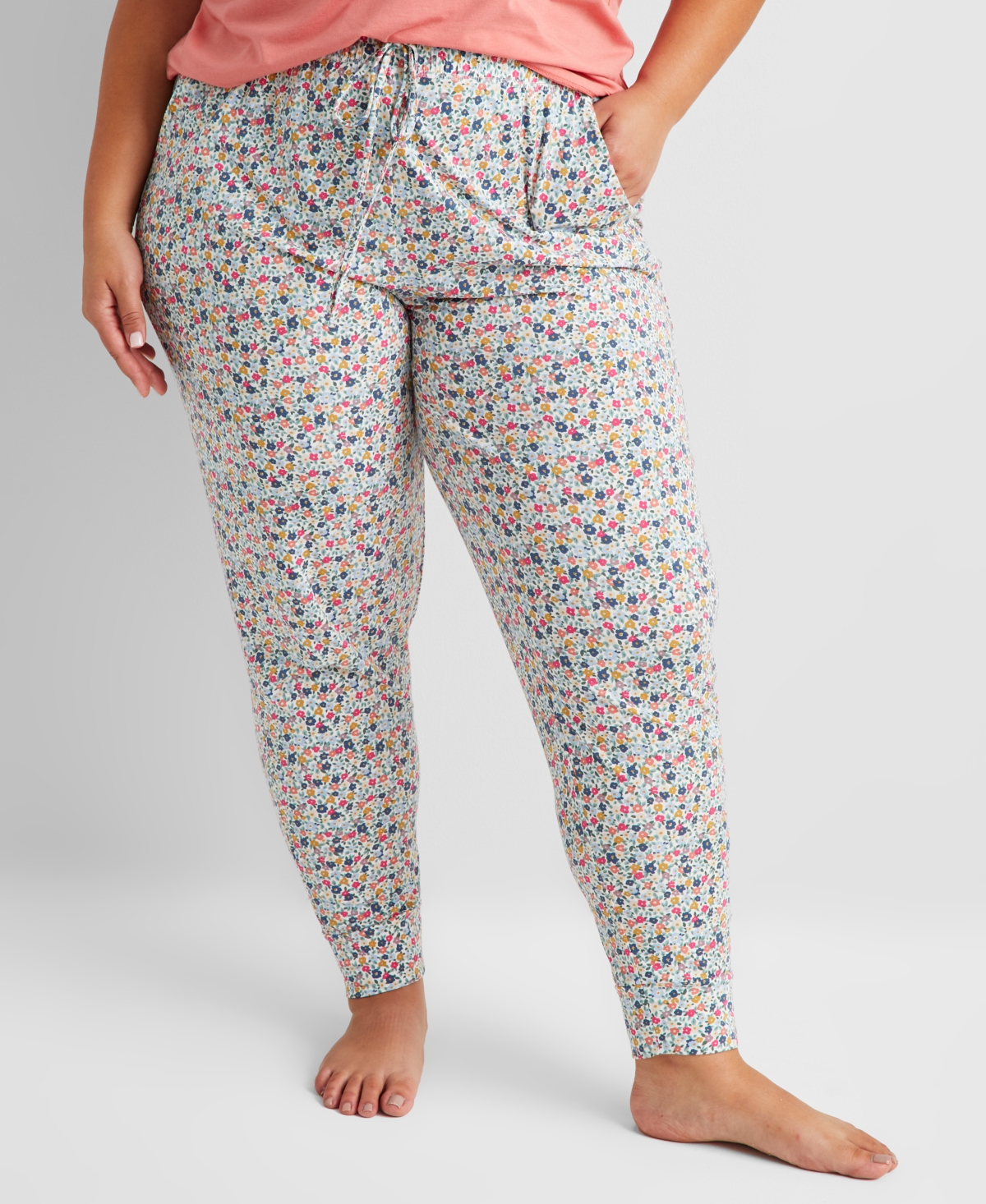 State of Day Printed Jogger Pajama Pants Xs-3X, Created for Macy's