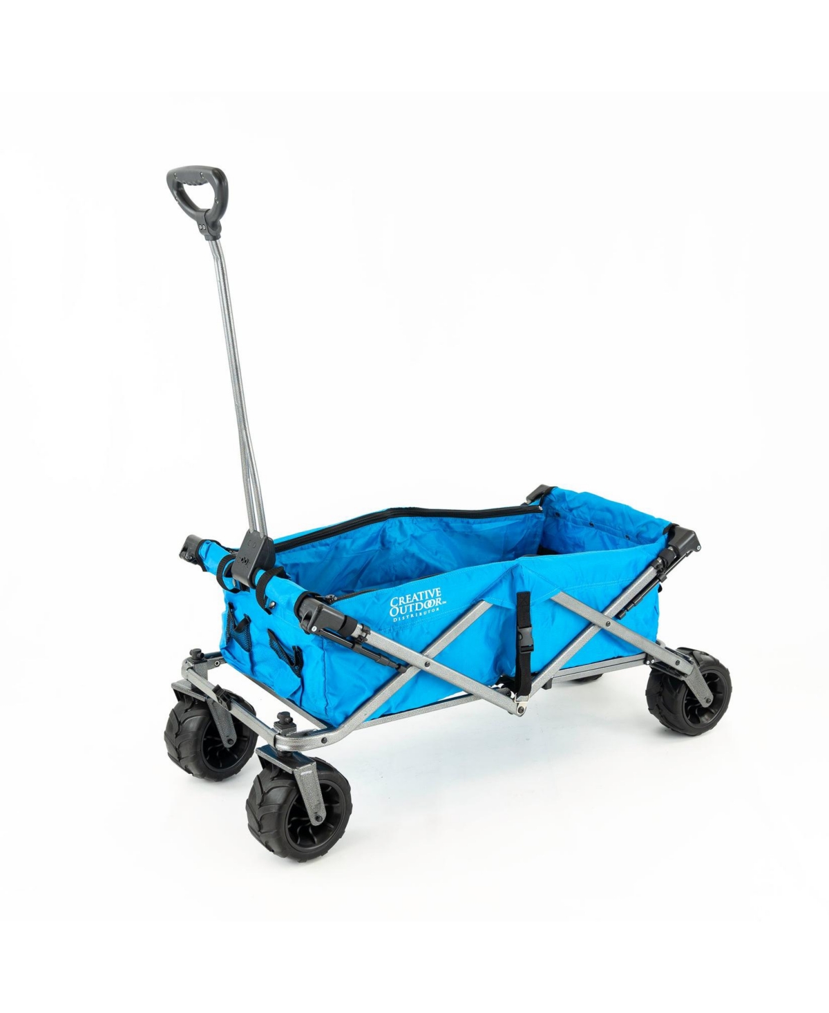 Creative Wagons All Terrain Deluxe Utility Wagon with Canopy - Solid Red