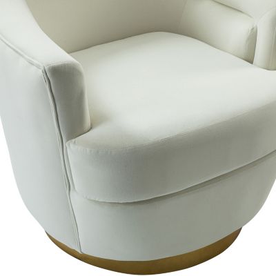 Modern Round Accent Chair for Living Room Bedroom