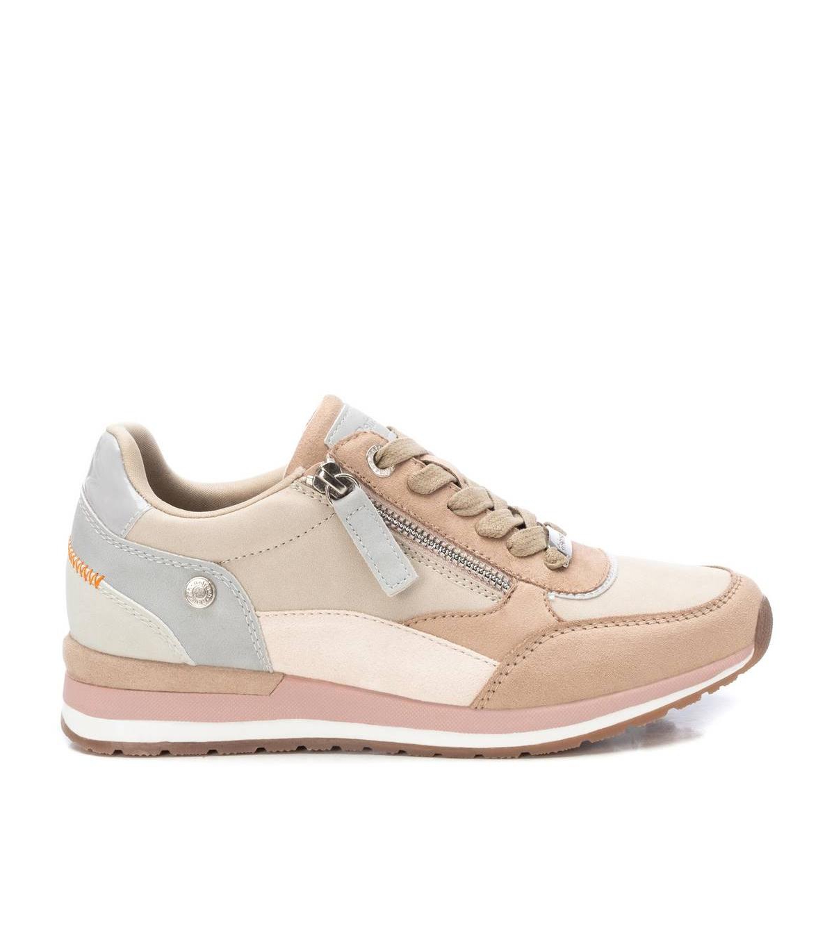 Refresh Collection Women's Casual Sneakers By Xti - Nude