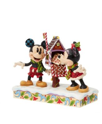 Disney Traditions Mickey and Minnie Mailing Letters Figurine
