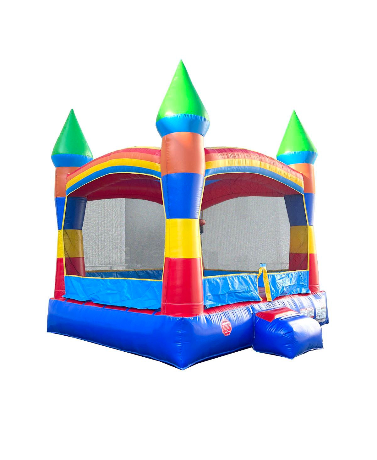 Pogo Bounce House Premium Inflatable Bounce House (Without Blower) - 13 x 12 x 14.5 Foot -Castle Crossover Inflatable Bouncy House Jum