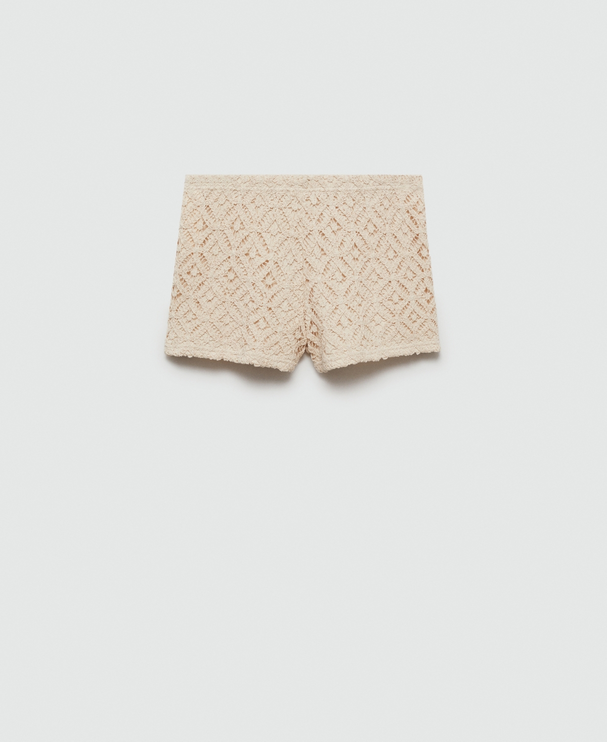 Mango Women's Crochet Straight Shorts