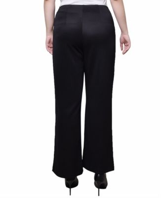 Wide Leg Grommet Pants