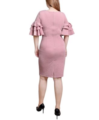 Bolero Sleeve Body Con Dress