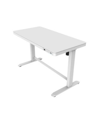 EW8W Height Adjustable Standing Desk, White