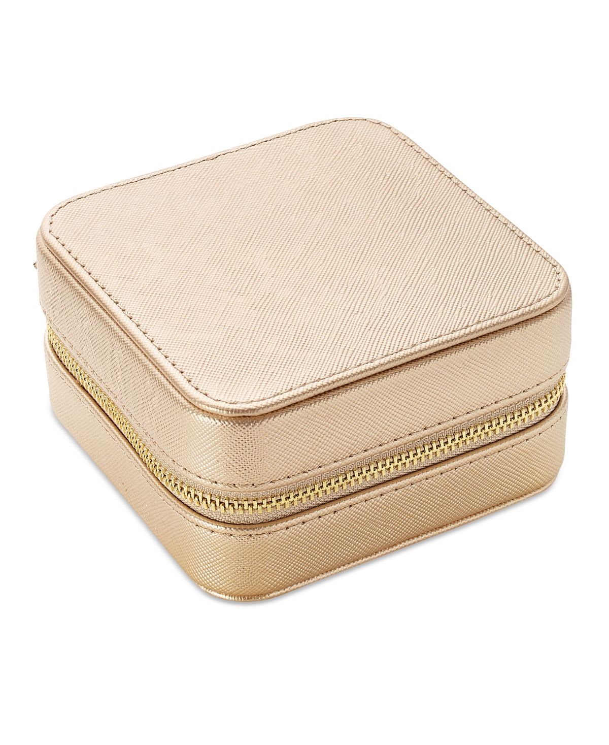 On 34th Mini Travel Zip-Around Jewelry Box