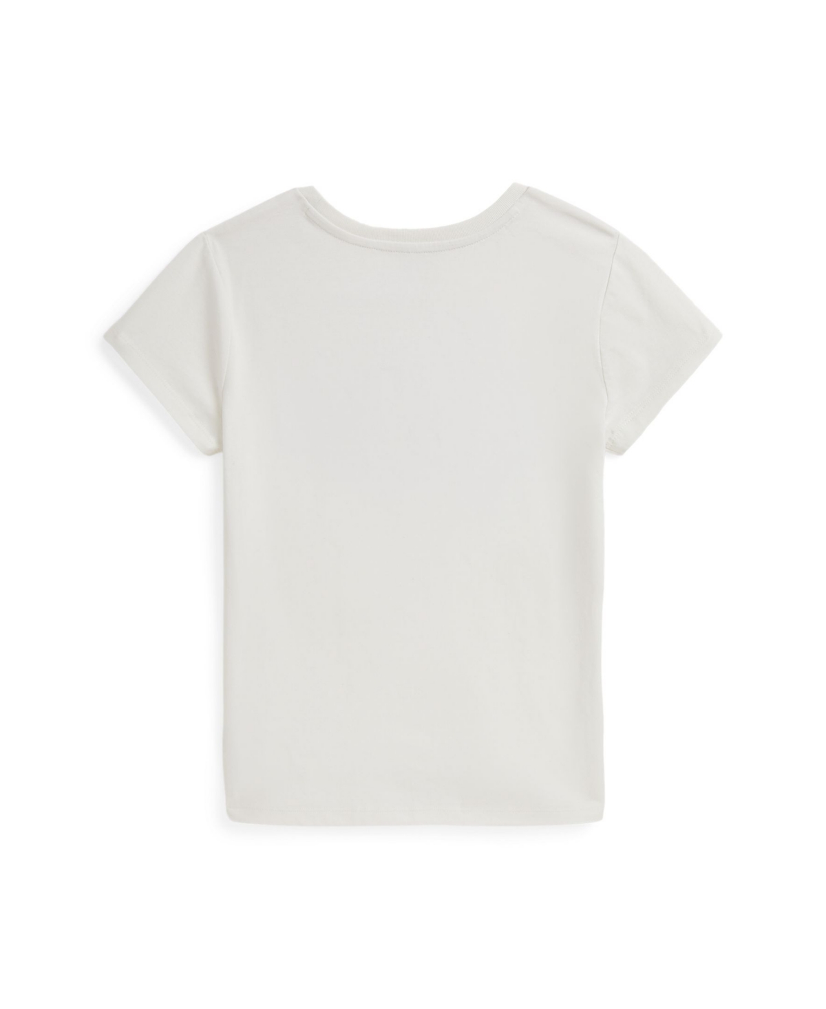 Polo Ralph Lauren Big Girls Corduroy-Logo Cotton Jersey Tee