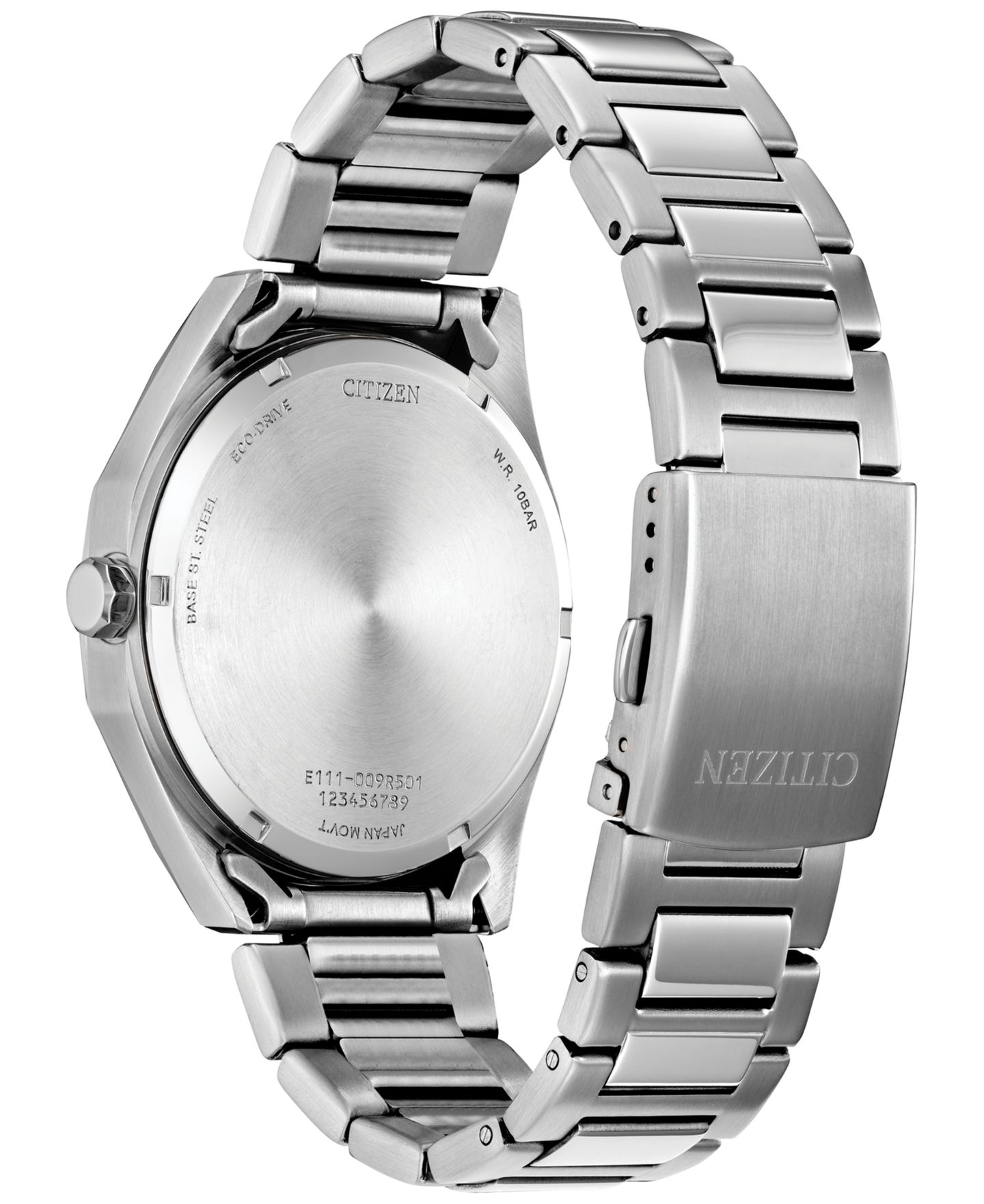 Мужские часы Citizen Eco-Drive Weekender Stainless Steel Bracelet Watch 41mm — фото 3