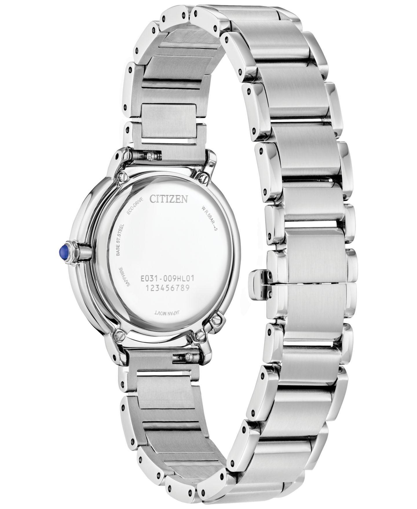Женские часы Citizen Eco-Drive L Arcly с бриллиантом на стальном браслете, 31 мм — фото 3