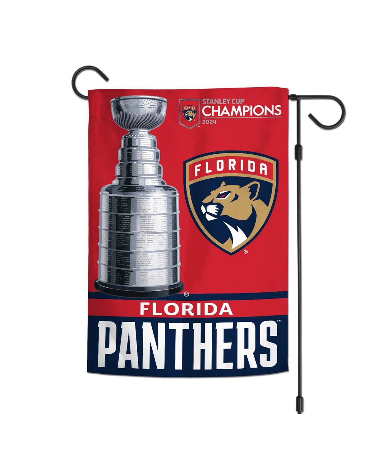 Wincraft Florida Panthers 2024 Stanley Cup Champions 12" X 18" Double-sided Garden Flag In No Color