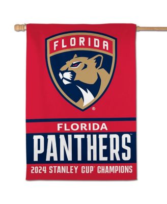 Florida Panthers 2024 Stanley Cup Champions 28" x 40" Double-Sided Vertical Banner