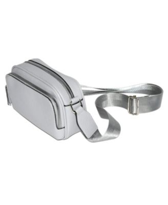 Ladies' Crossbody Bag with Front Zipper Pocket