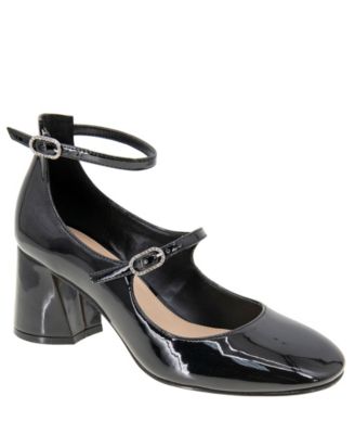 Women's Maxanna Strappy Block Heel Mary Jane Pumps