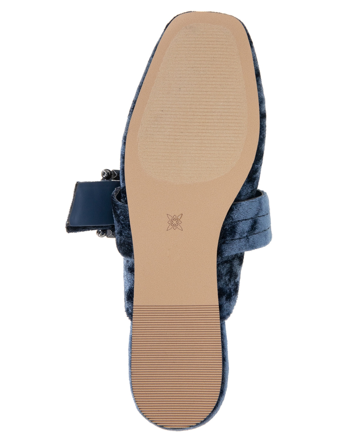 BCBGeneration Women's Hope Square Toe Buckle Slide Flat Mules
