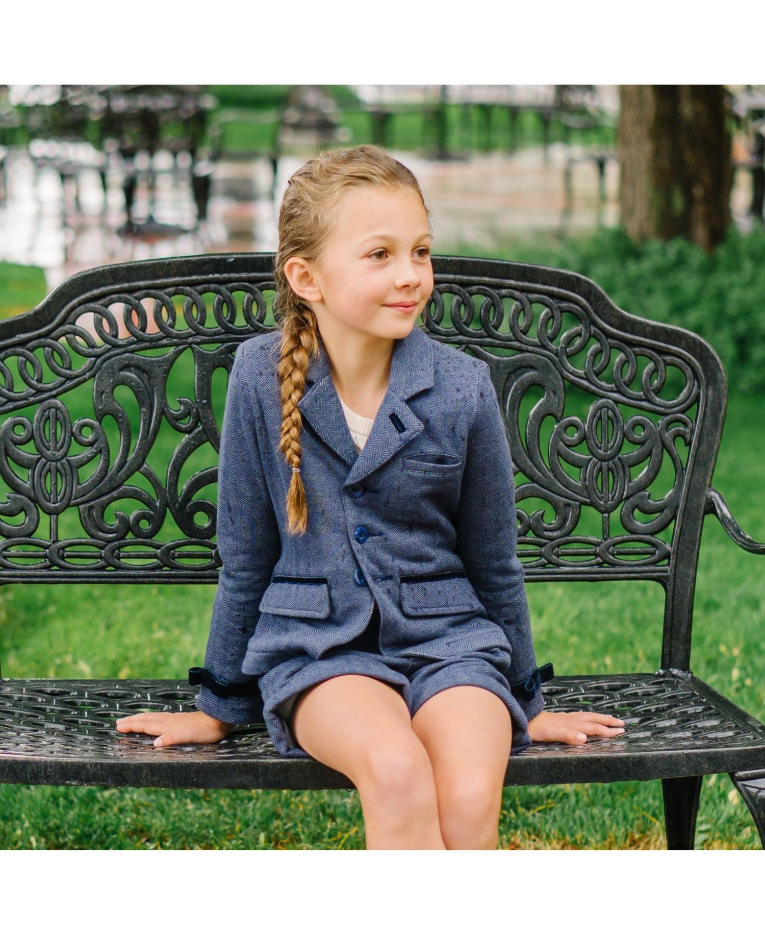Big Girls Hope and Henry Cuffed Fleece Dress Short