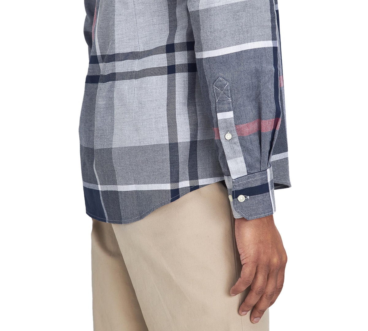 Barbour Men's Dunoon Tailored-Fit Tartan Button-Down Twill Shirt