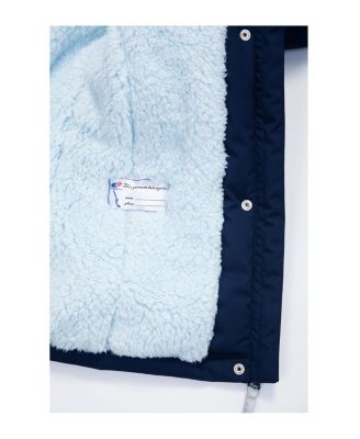 Girls Sherpa Fleece Lined Parka Coat 4-18